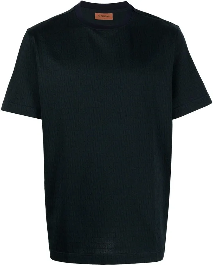all-over logo-print T-shirt