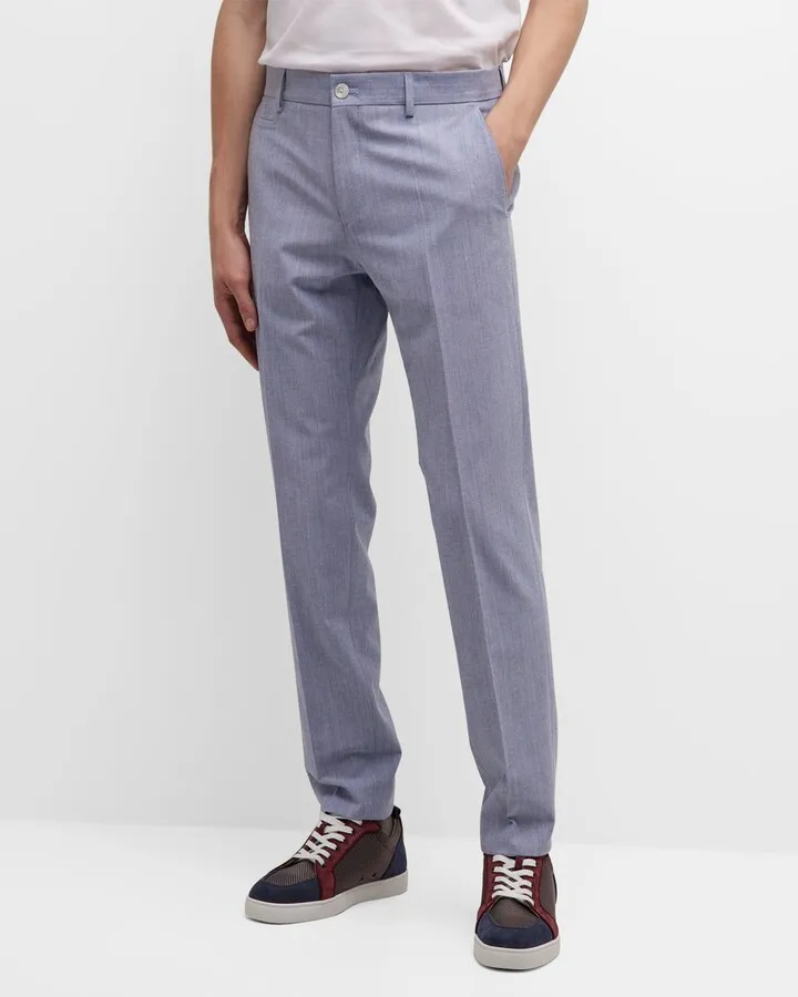 Men's Melange Straight Leg Pants