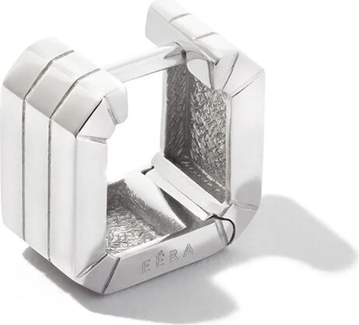 18kt White Gold Huggie Earring