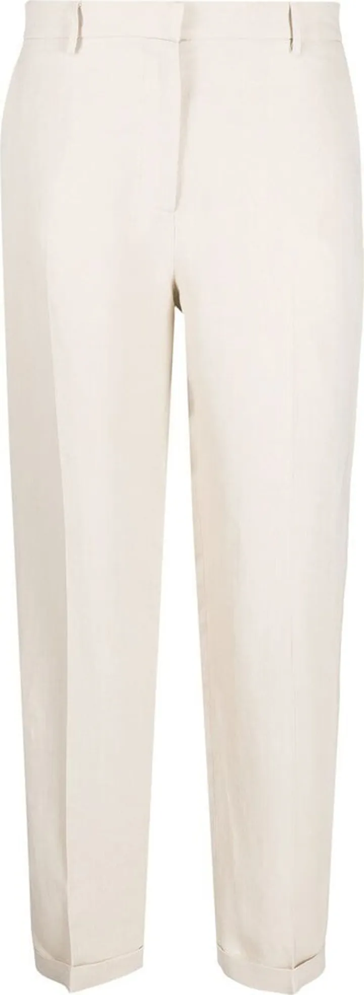 Straight-Cut Leg Trousers