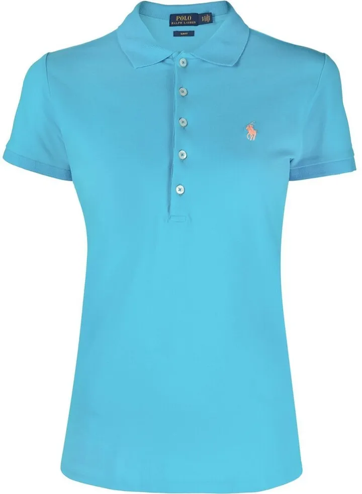 Pony logo-embroidered polo shirt