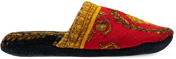 I Heart Baroque Cotton Slippers