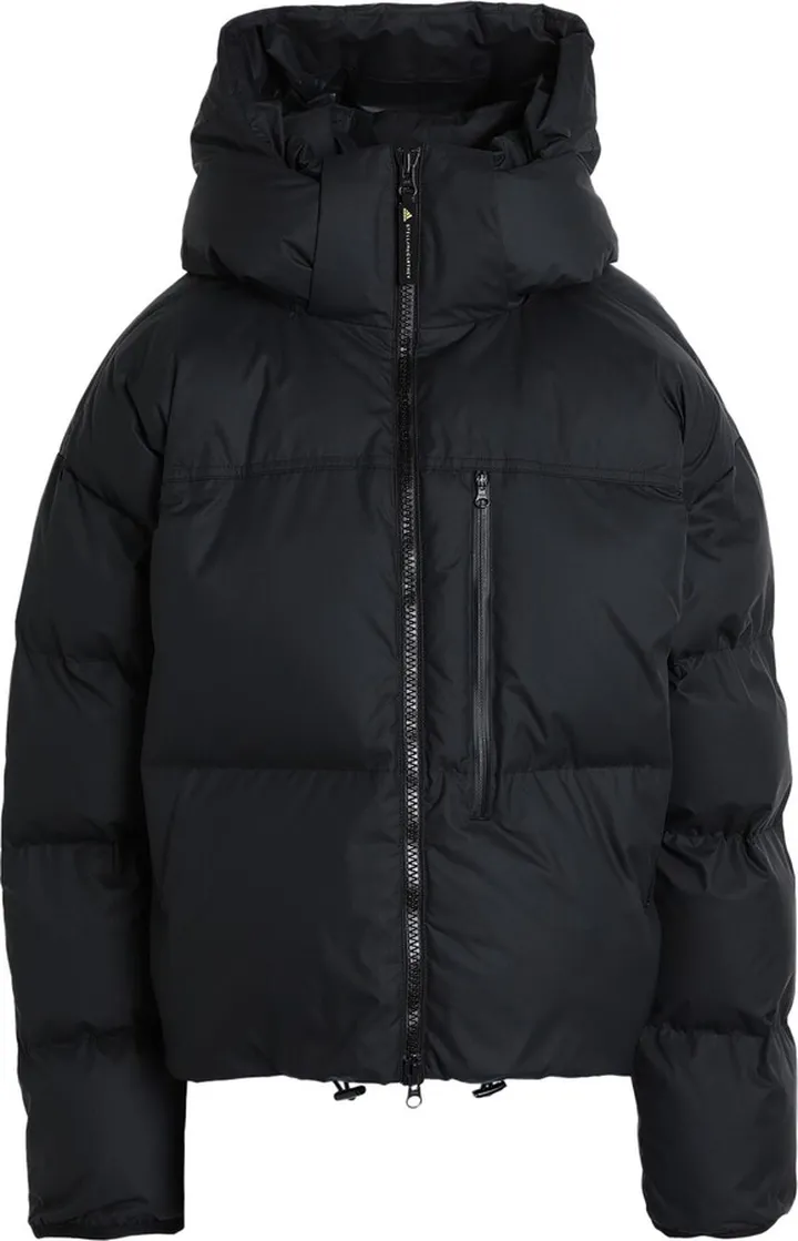 Adidas By Stella Mccartney Short Padded Winter Jacket Down Jacket Black