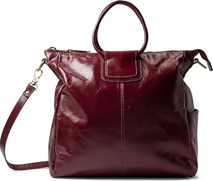 HOBO Sheila (Black Vintage Leather) Tote Handbags