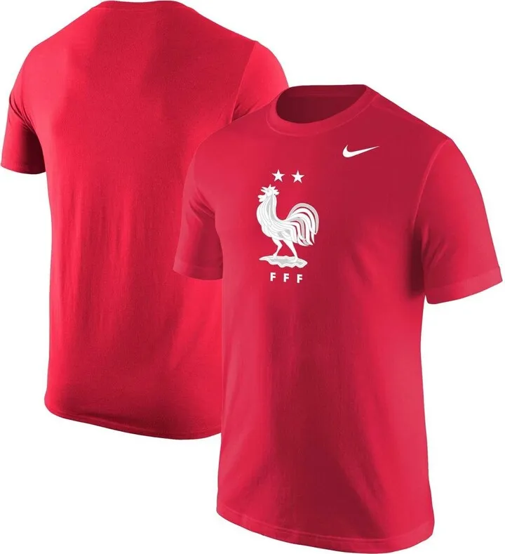 Men's Nike Red France National Team Core T-shirt