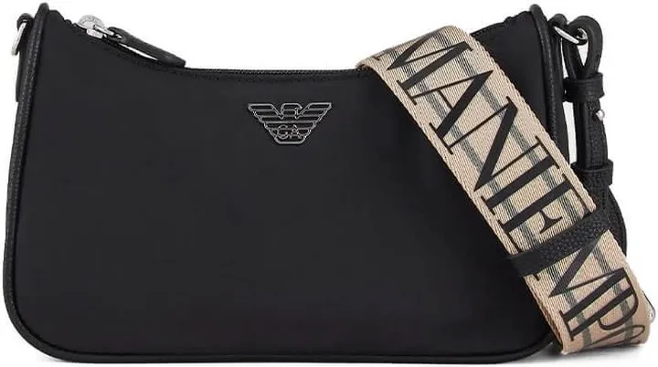 Emporio Armani Travel Essential Black Crossbody Bag
