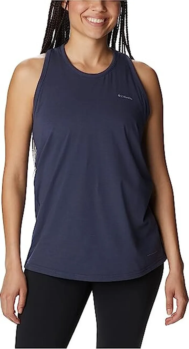 Columbia Sun Trek Racerback Tank (Nocturnal) Women's Clothing