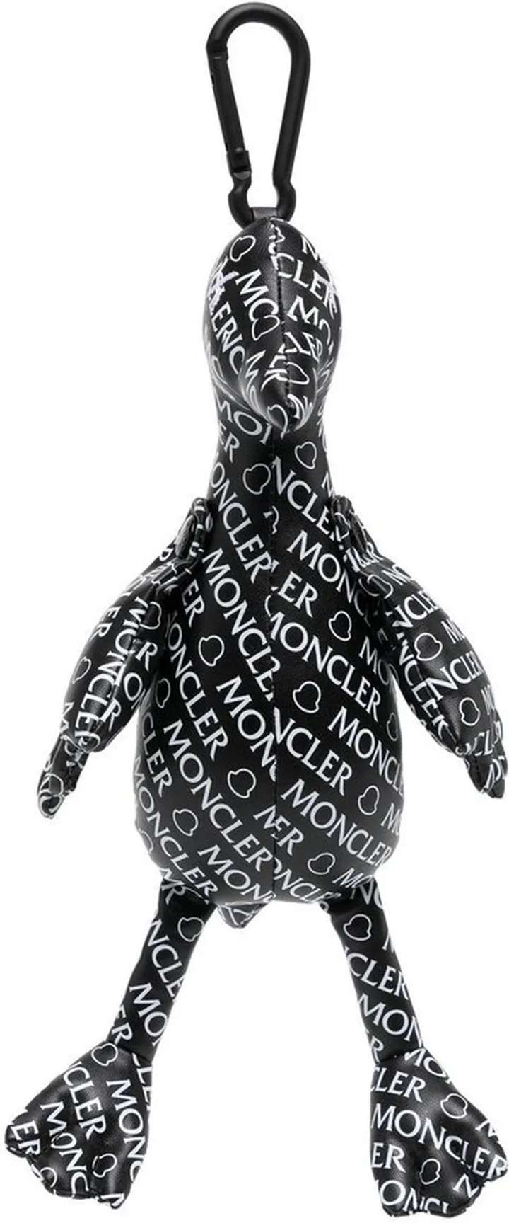 Logo-Print Duck Keyring