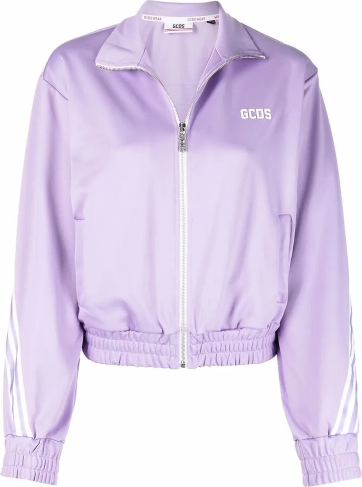 Chest Logo-Print Bomber Jacket