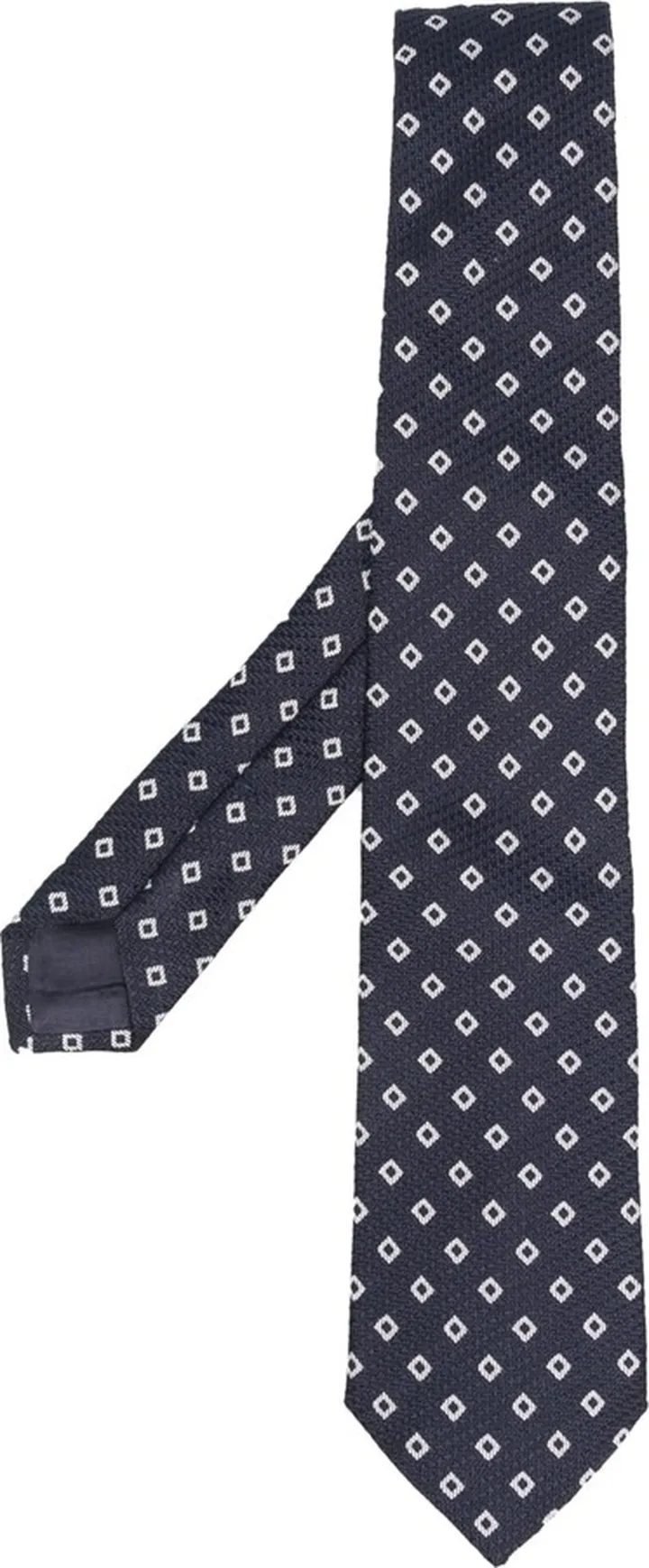 Patterned-Jacquard Silk Tie