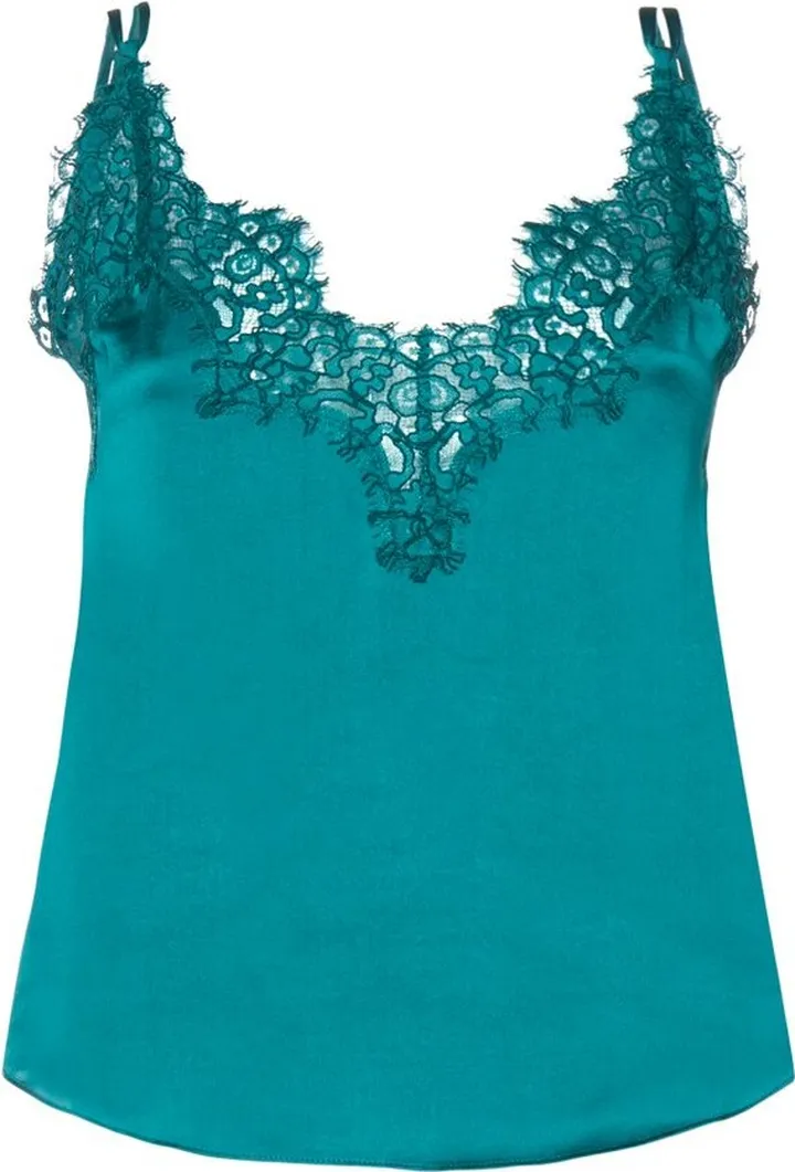 Pinko Lace-Trim V-Neck Camisole