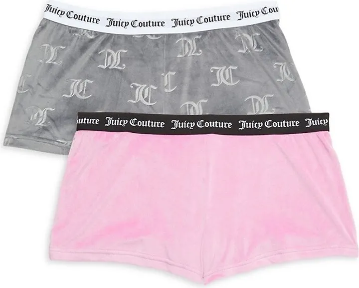 2-Piece Logo Band Pajama Shorts Set