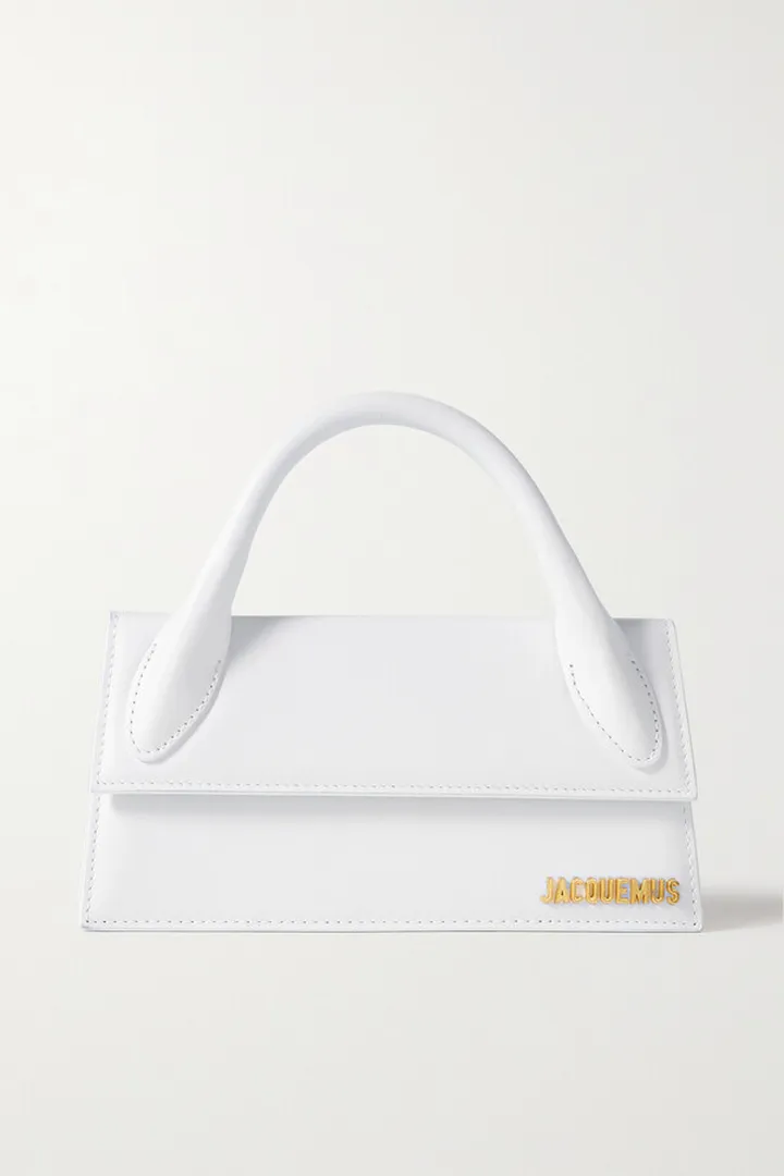Jacquemus - Le Chiquito Long Leather Tote - White
