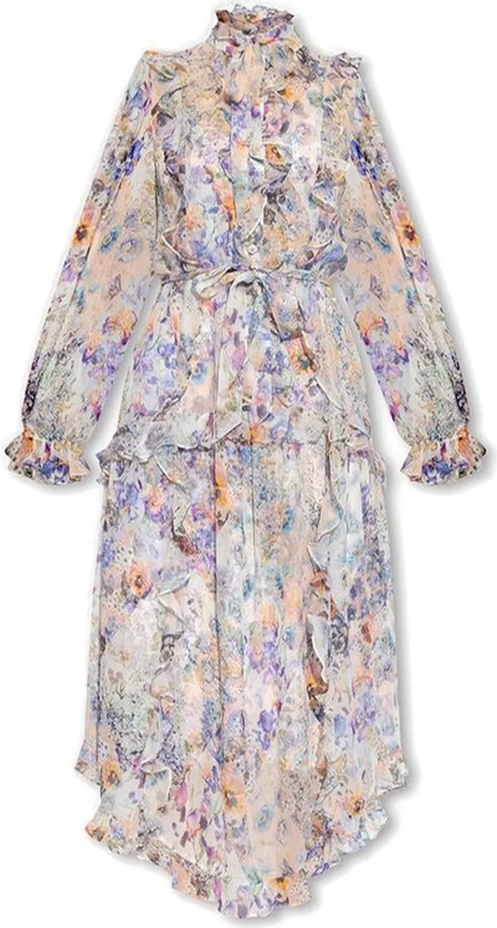 Zimmermann Tama Ruffled Midi Dress