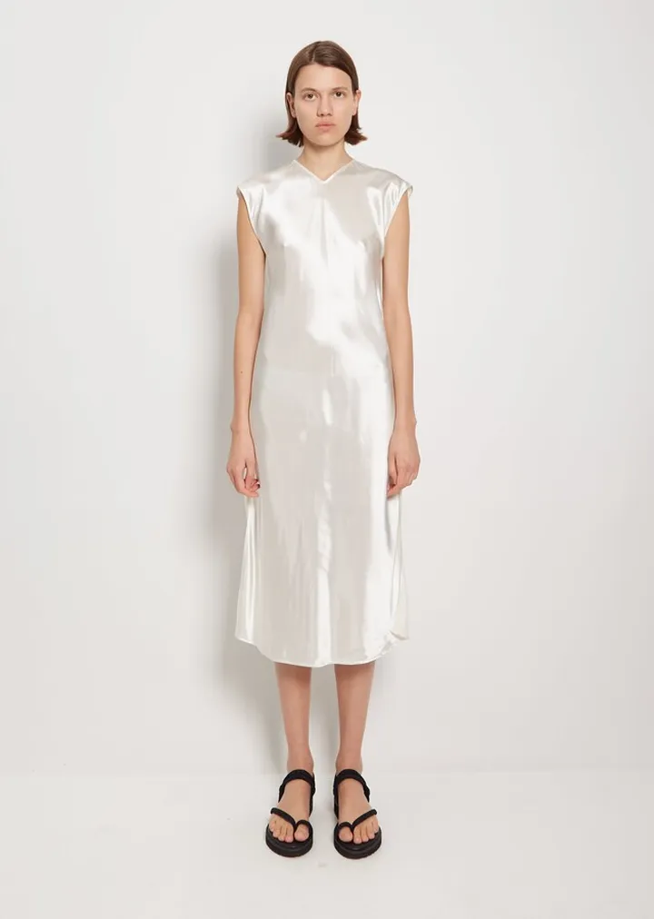 Satin Sheath Dress