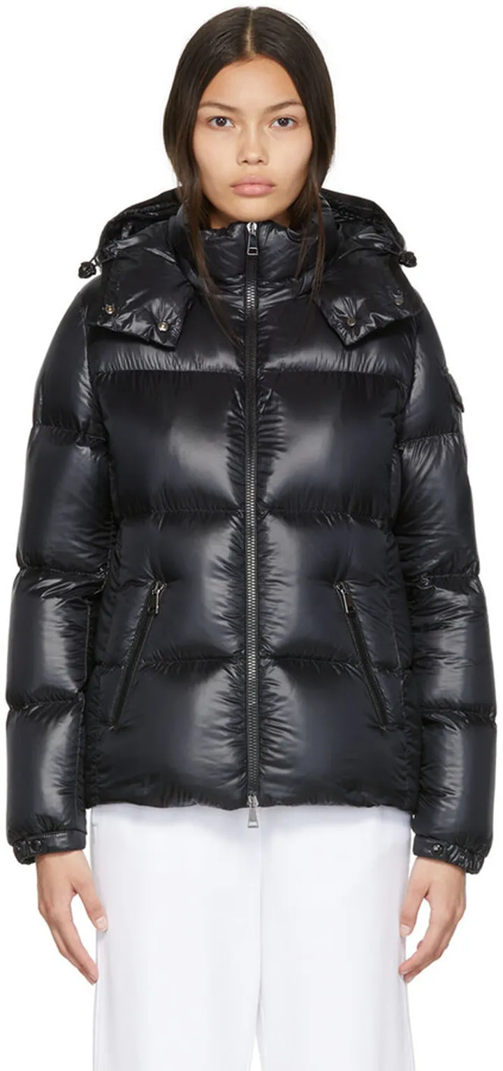 Moncler Black Fourmine Down Jacket