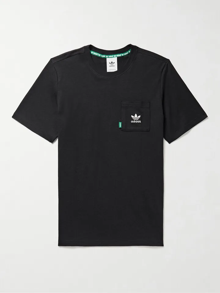 Essentials Logo-Embroidered Cotton and Hemp-Blend Jersey T-Shirt