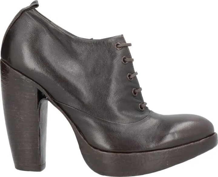 Lace-up Shoes Dark Brown