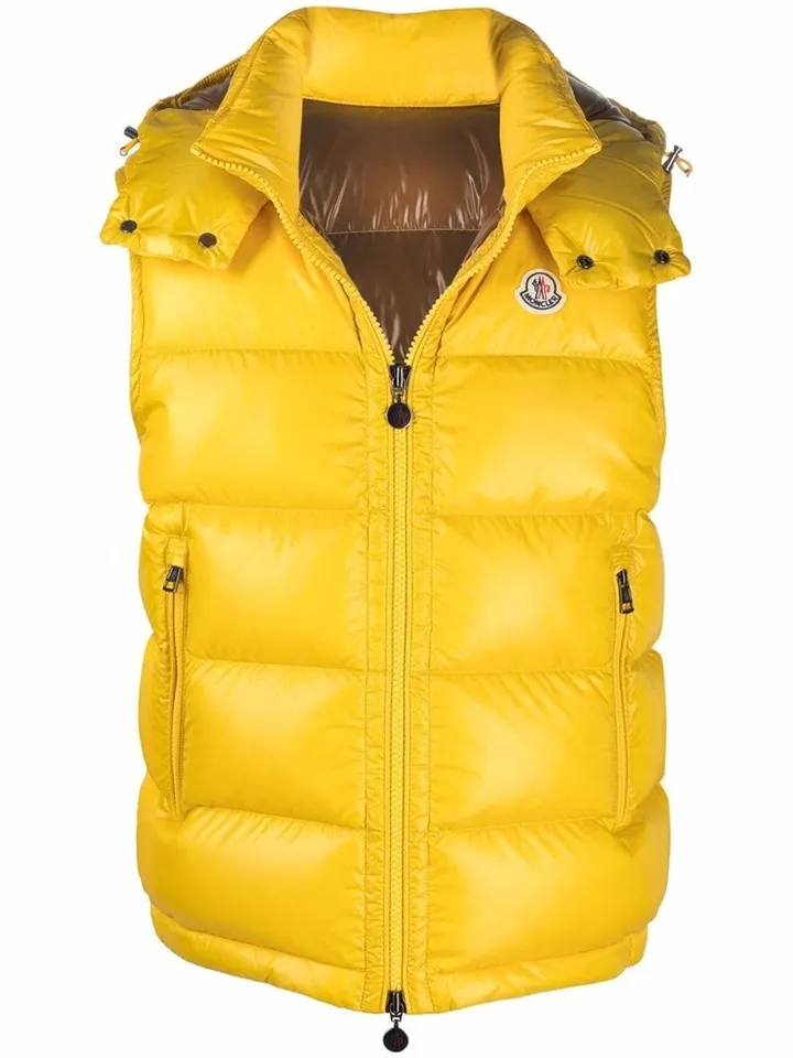 Logo-Patch Zipped Gilet