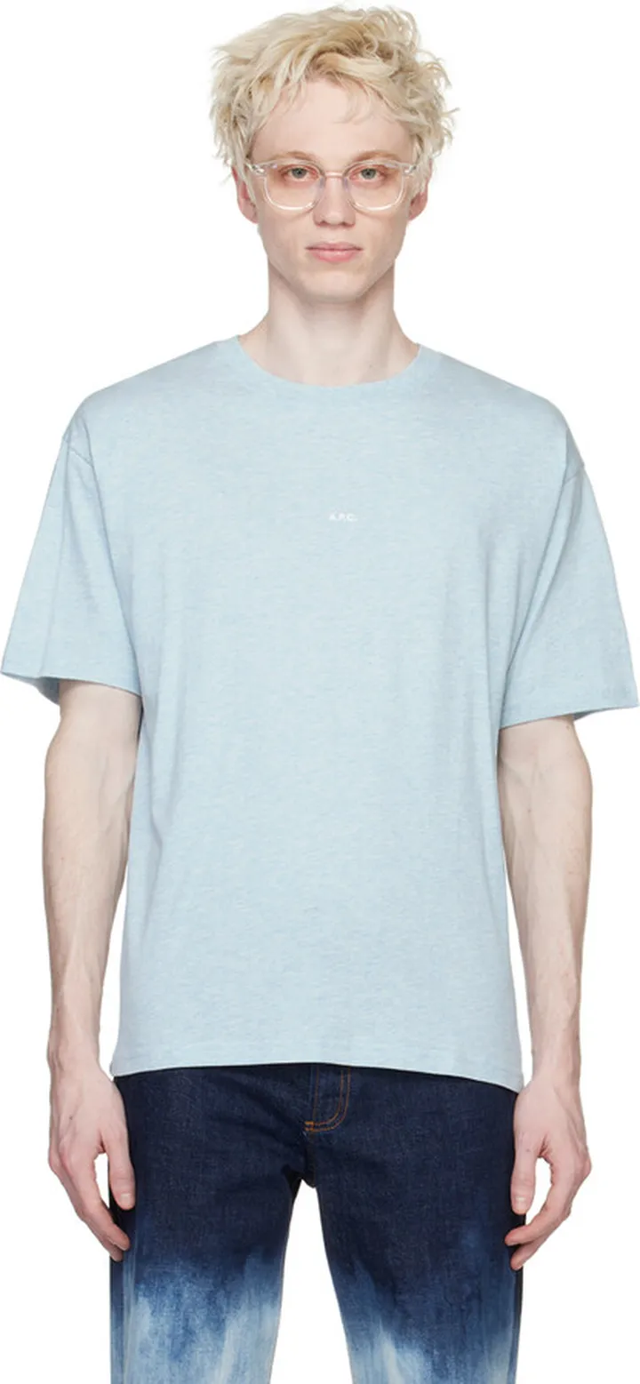 A.P.C. Blue Kyle T-Shirt