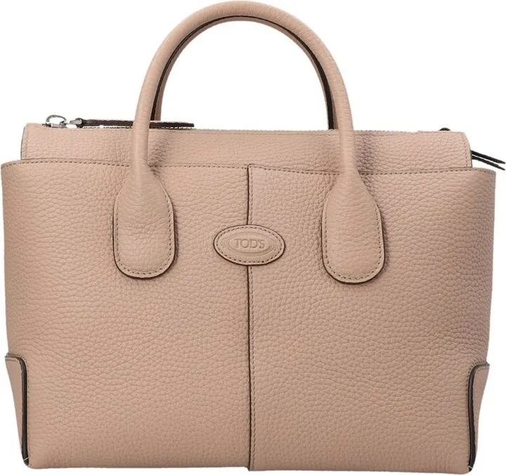 Tod's Logo Embossed Tote Bag