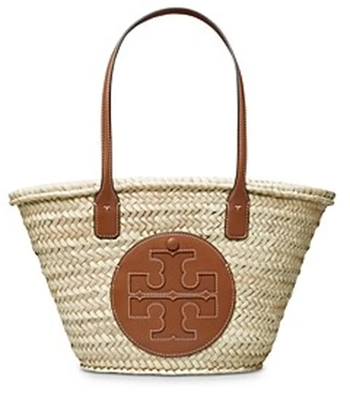 Tory Burch Ella Straw Basket Tote