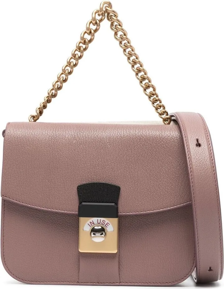Two-Tone Shoulder Bag