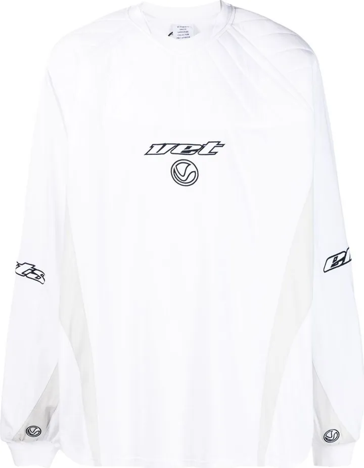 Gamer padded-detail T-shirt