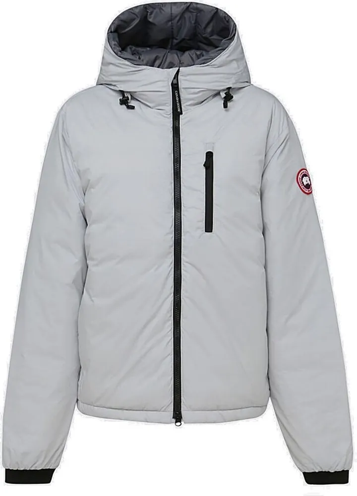 Canada Goose Lodge Logo Patch Padded Jacket