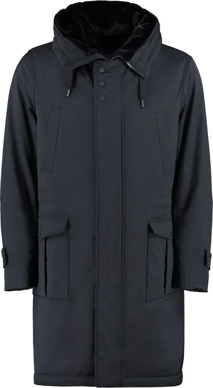 Herno Drawstring Hooded Parka