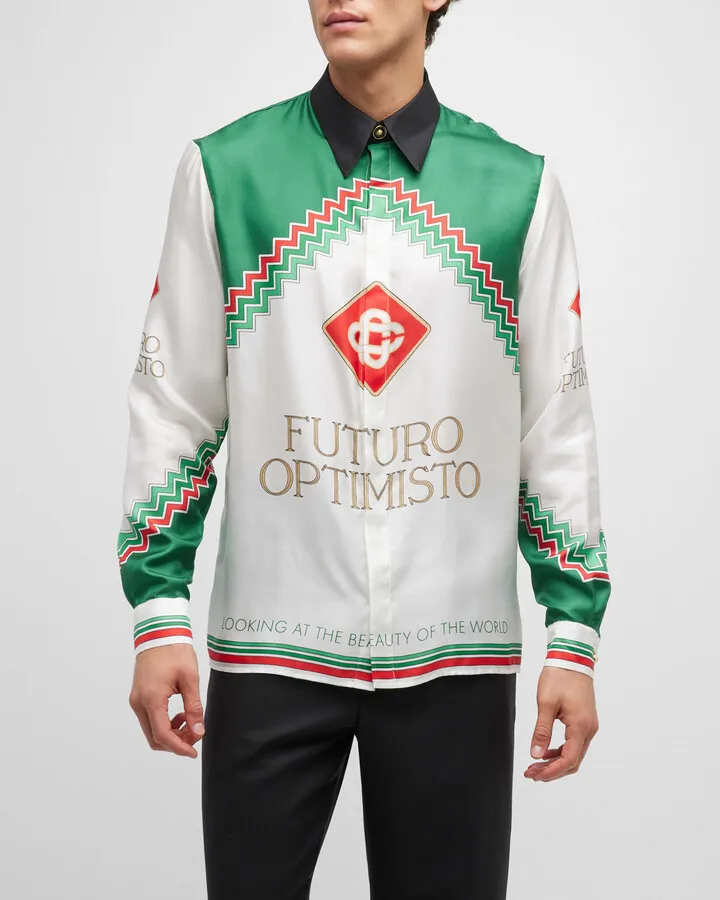Men's Futuro Optimisto Silk Sport Shirt