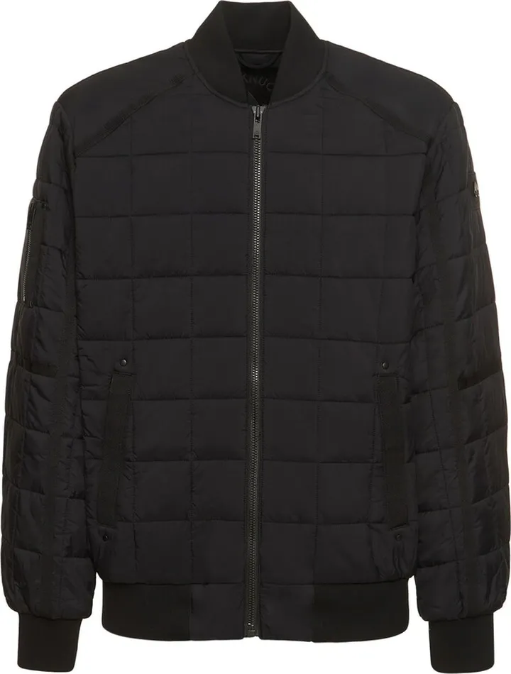 Mitchell nylon puffer bomber jacket