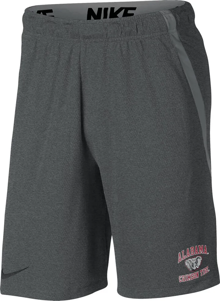 Alabama Nike Men's College Shorts in Grey