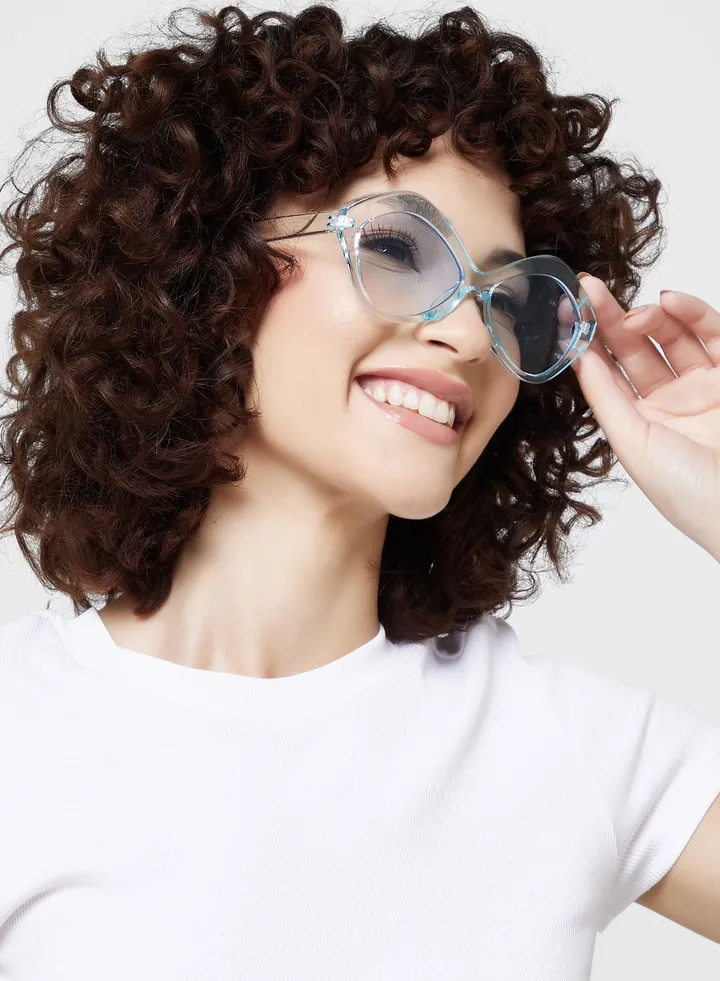 Oversized Angular Sunglasses