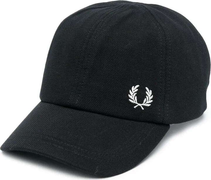 Crest-Embroidered Cap