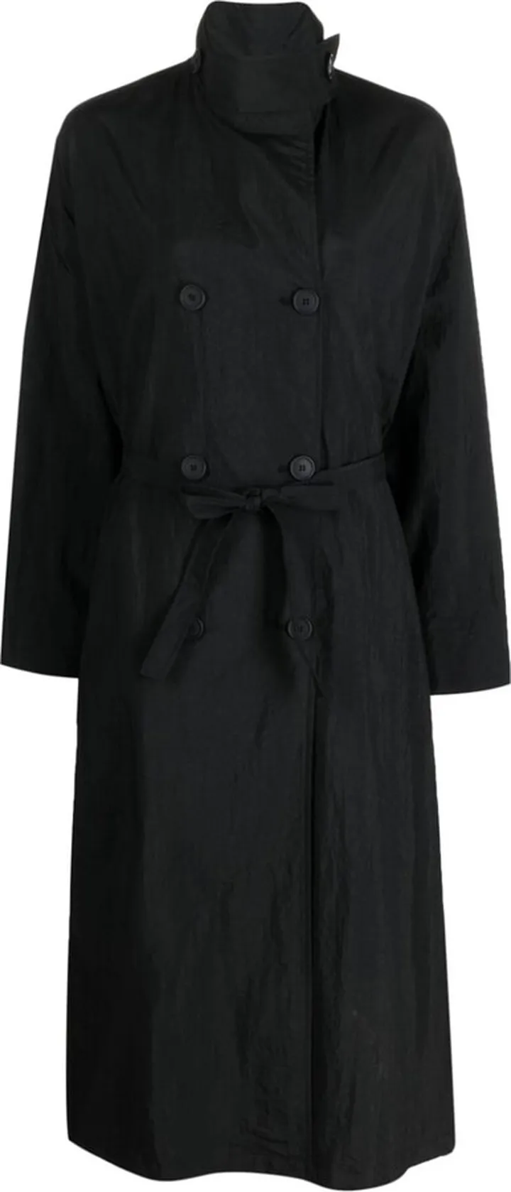 Zoe double-breasted trench coat
