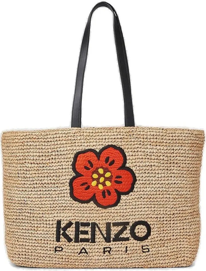 Kenzo Boke Flower Embroidered Tote Bag