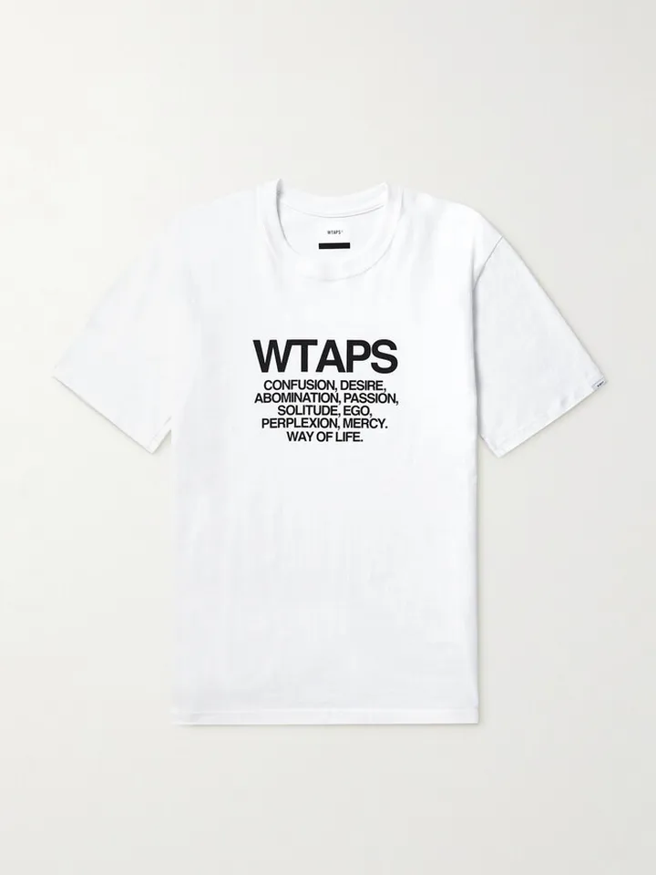 Printed Cotton-Jersey T-Shirt