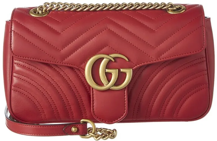 Gucci Gg Marmont Small Matelasse Leather Shoulder Bag