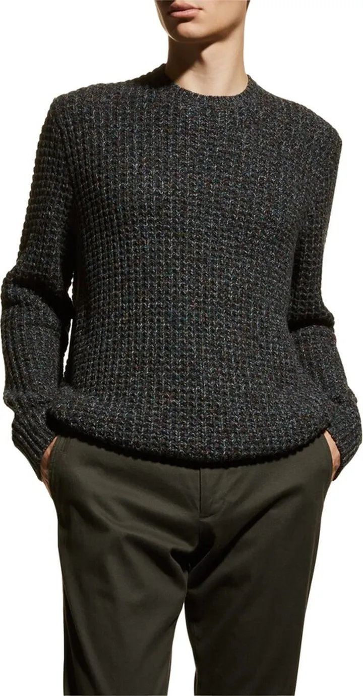 Men's Marled Waffle Sweatshirt