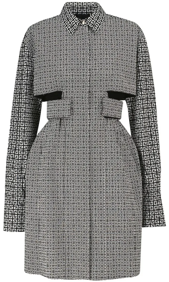 Printed cotton dress
