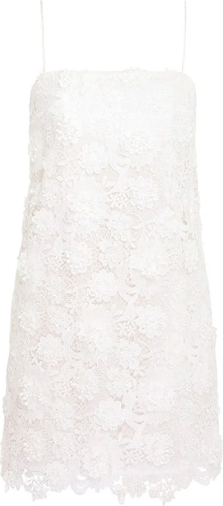 Raie Lace Flower Mini Dress