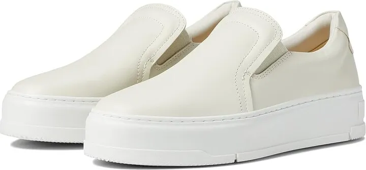 Vagabond Shoemakers Judy Leather Slip-On Sneaker (Cream) Women's Shoes