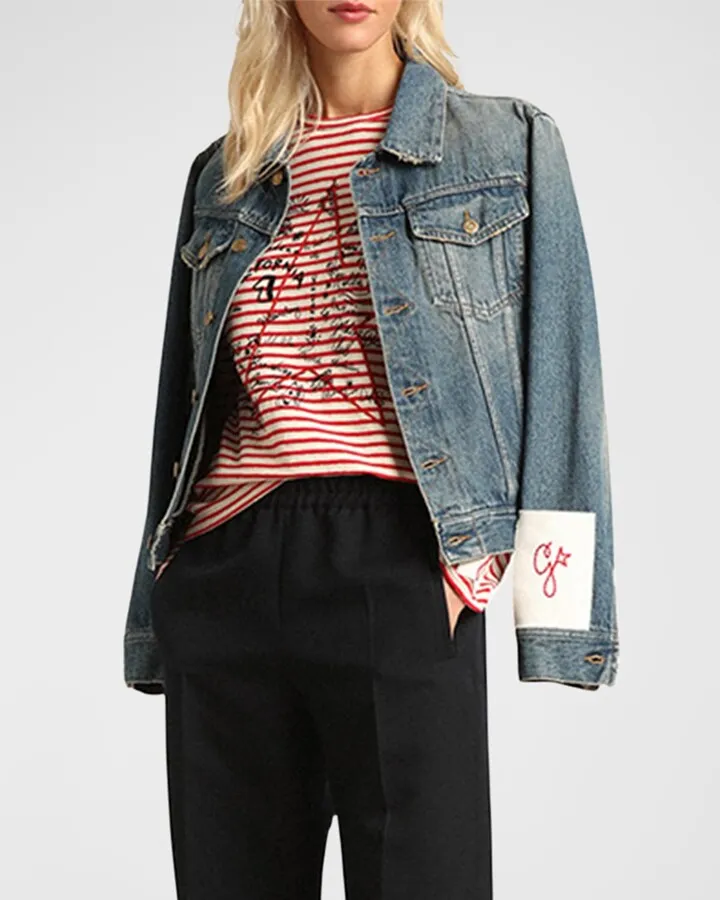 Golden Classic Denim Trucker Jacket