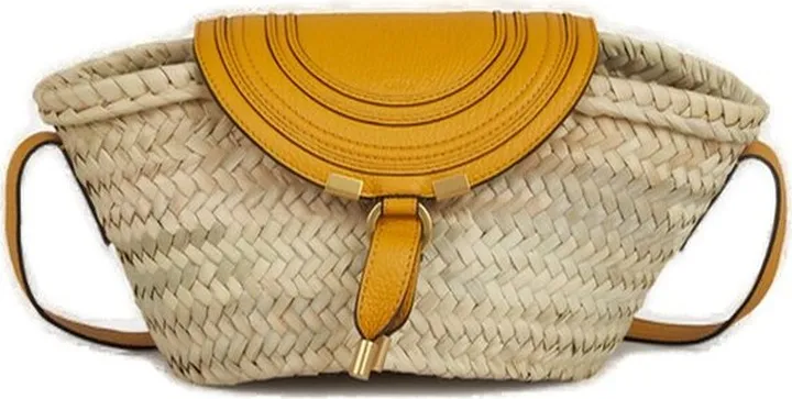 Chloé Woven Foldover Medium Shoulder Bag