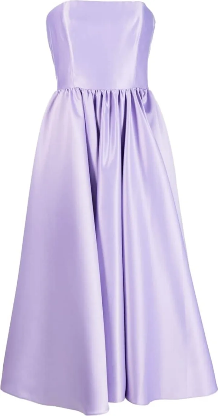 Strapless Midi Dress