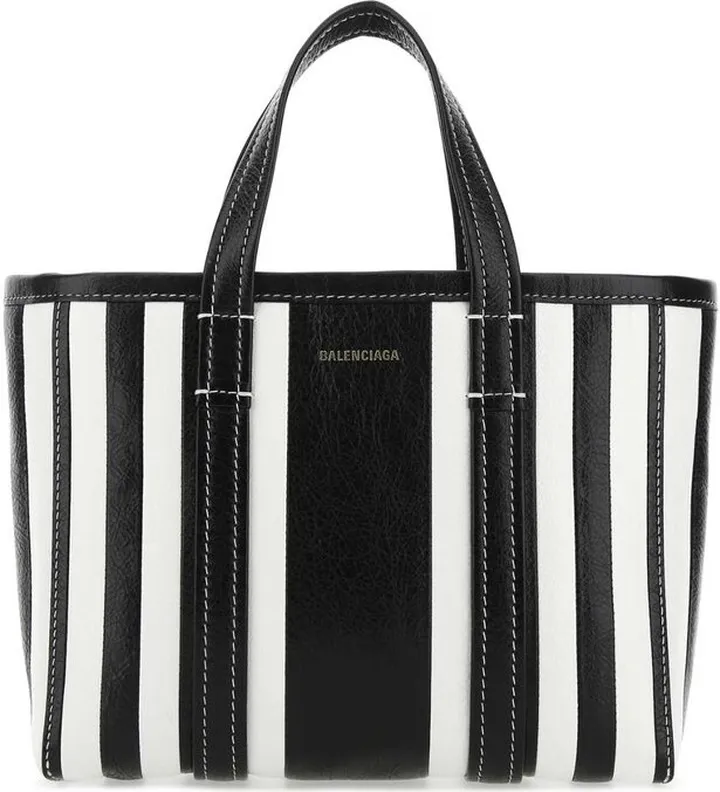 Balenciaga Barbes East-West Small Shopper Tote Bag