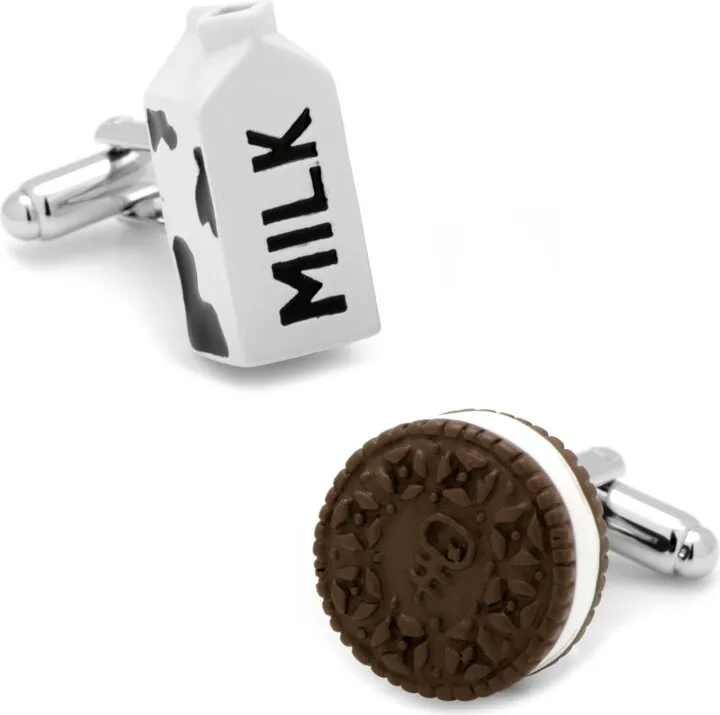Milk and Cookies Cufflinks