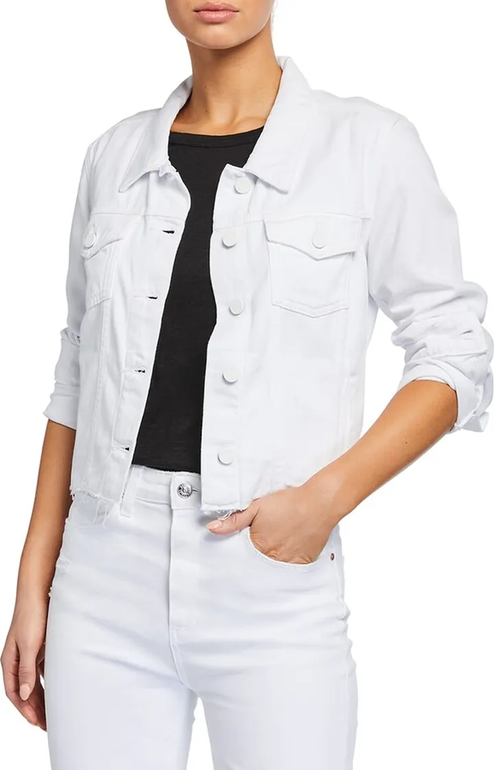 Vivienne Relaxed Jacket with Raw Hem