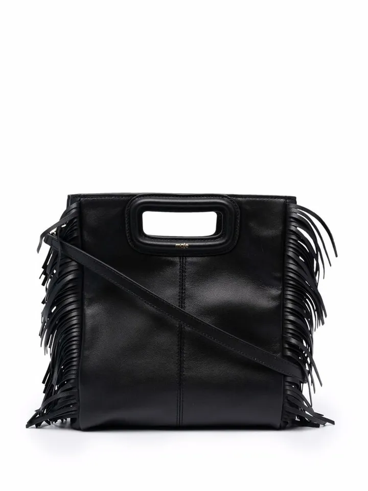 M leather tote bag